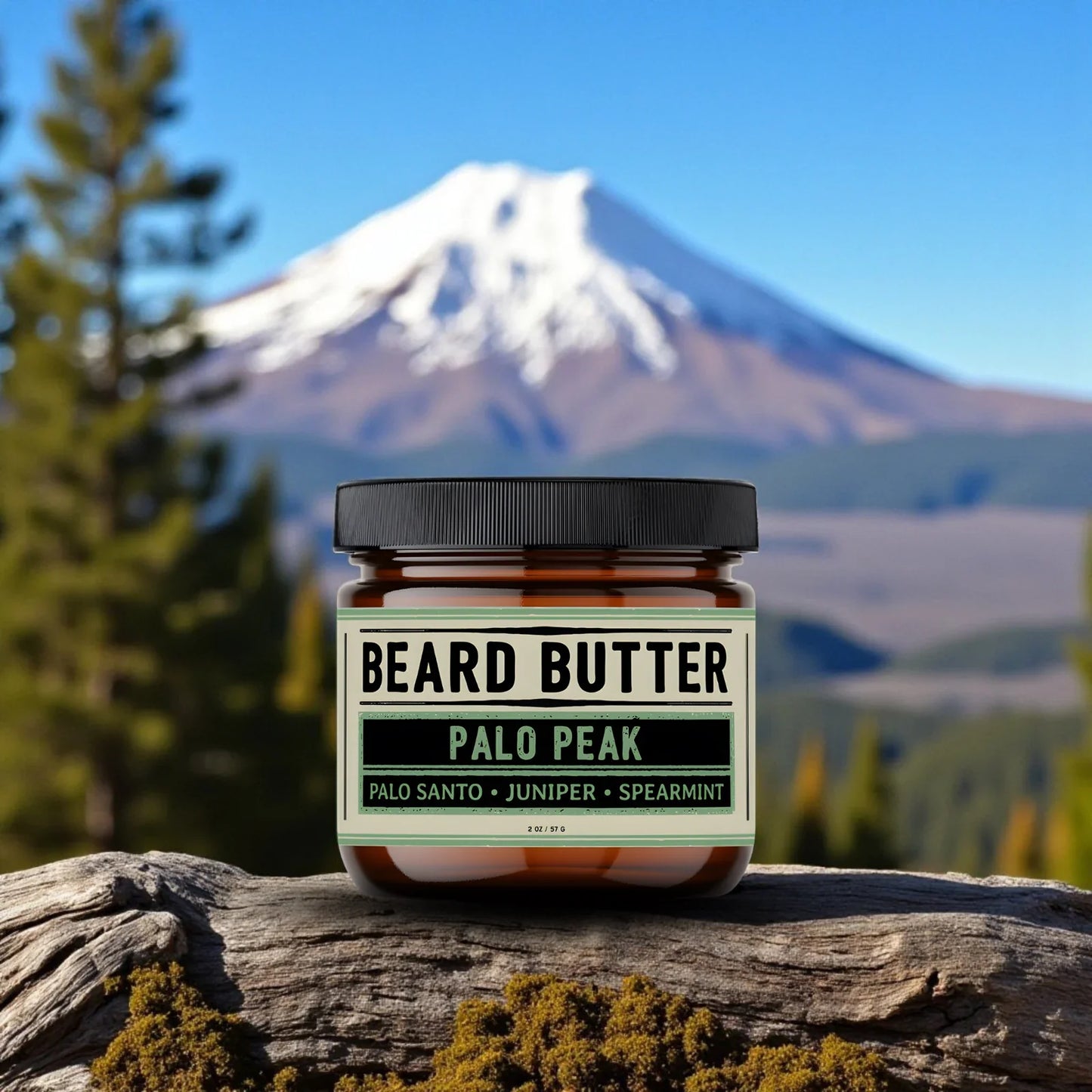 Palo Peak Beard Butter - Palo Santo, Juniper, Spearmint