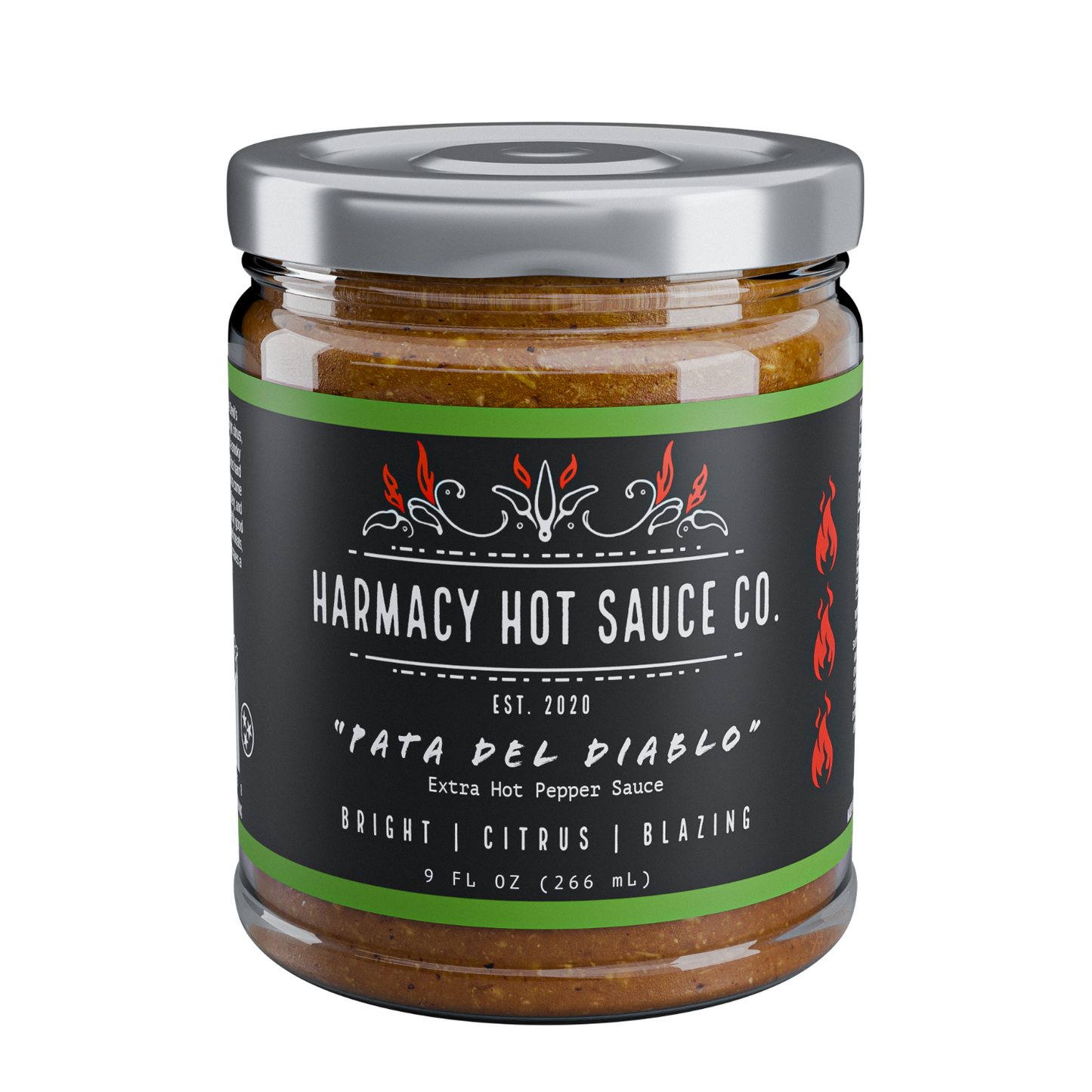 Pata del Diablo - Extra Hot Tomatillo & Clementine (9oz)