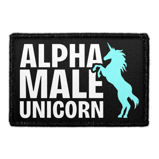 Alpha Male - Unicorn - Removable Patch