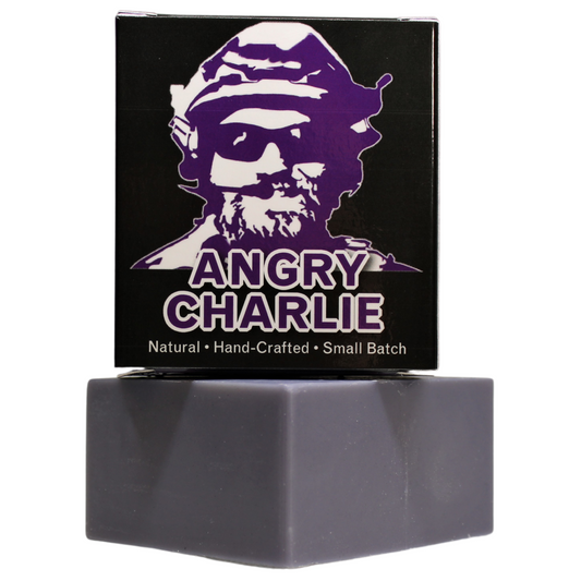 Angry Charlie Natural Soap - Vanilla Cedarwood Cologne