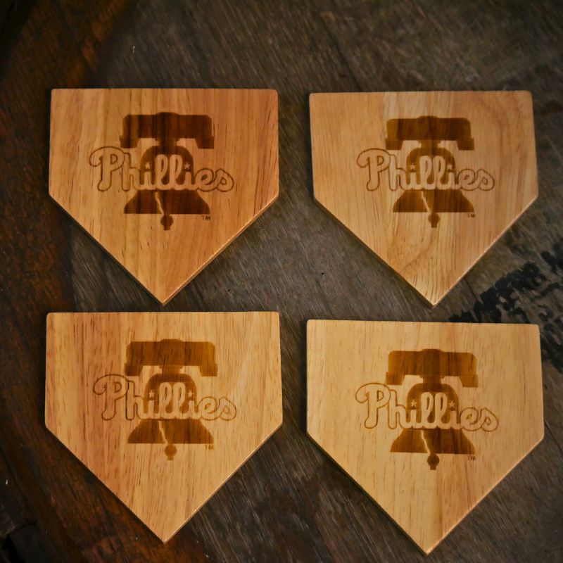Philadelphia Phillies Dugout Mug® | Wood Coaster