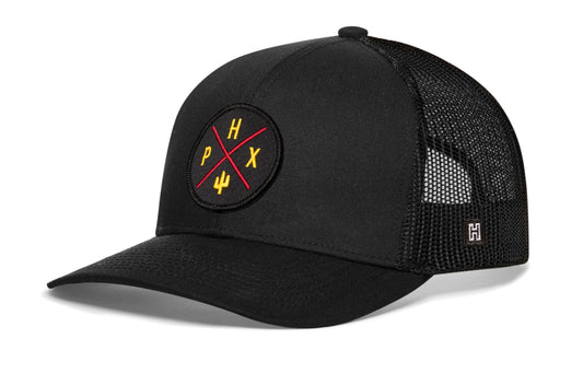 Phoenix Trucker Hat  |  Black PHX X Snapback