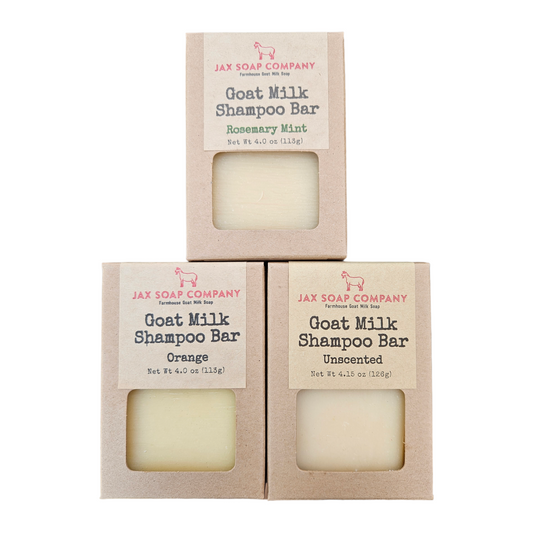 Goat Milk Shampoo Bars