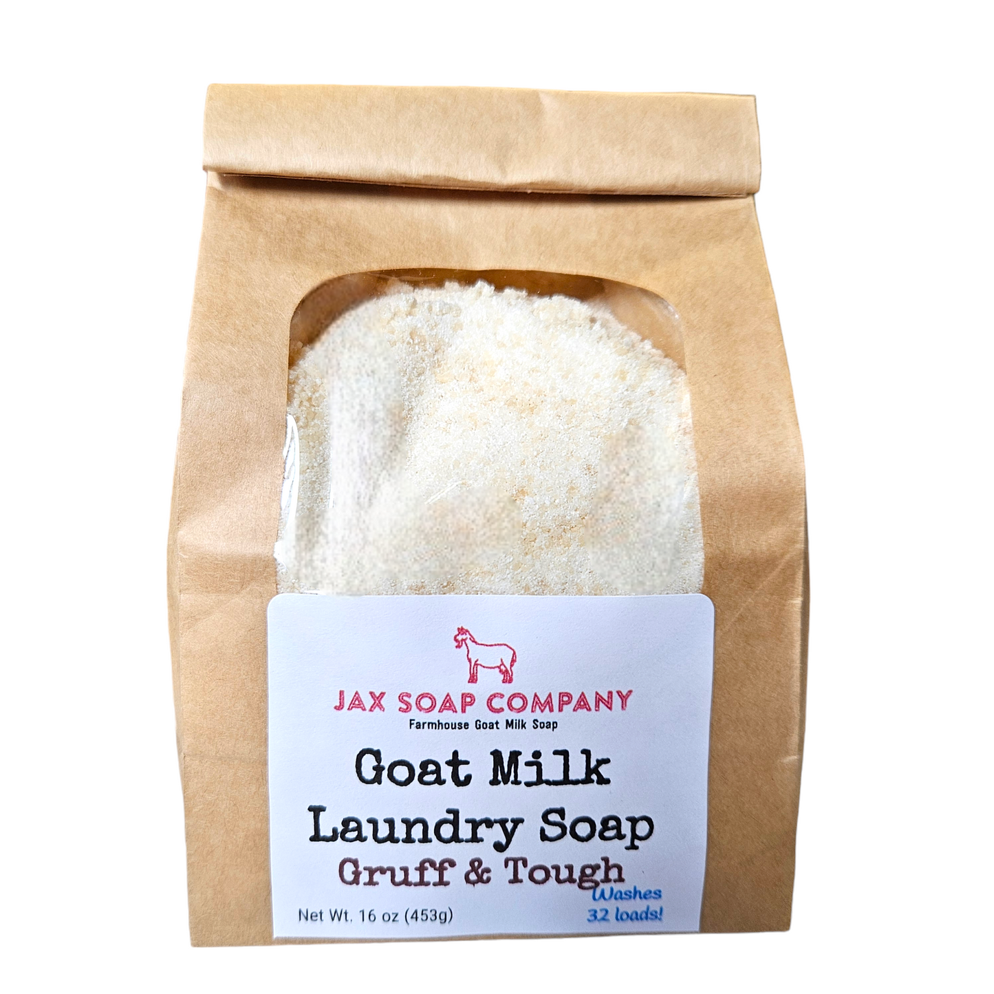 Goat Milk Laundry Soap, 32 loads