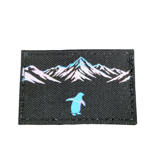 Penguin Meme Black Laser Cut patch - Made In The USA