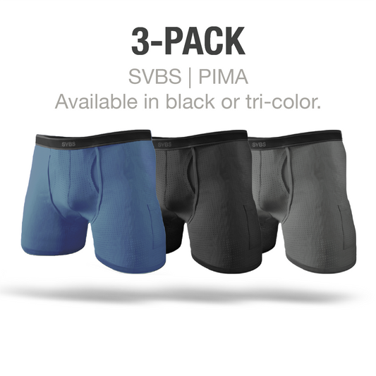 SVBPIMA TRI-POUCH™ BOXERS - PIMA COTTON