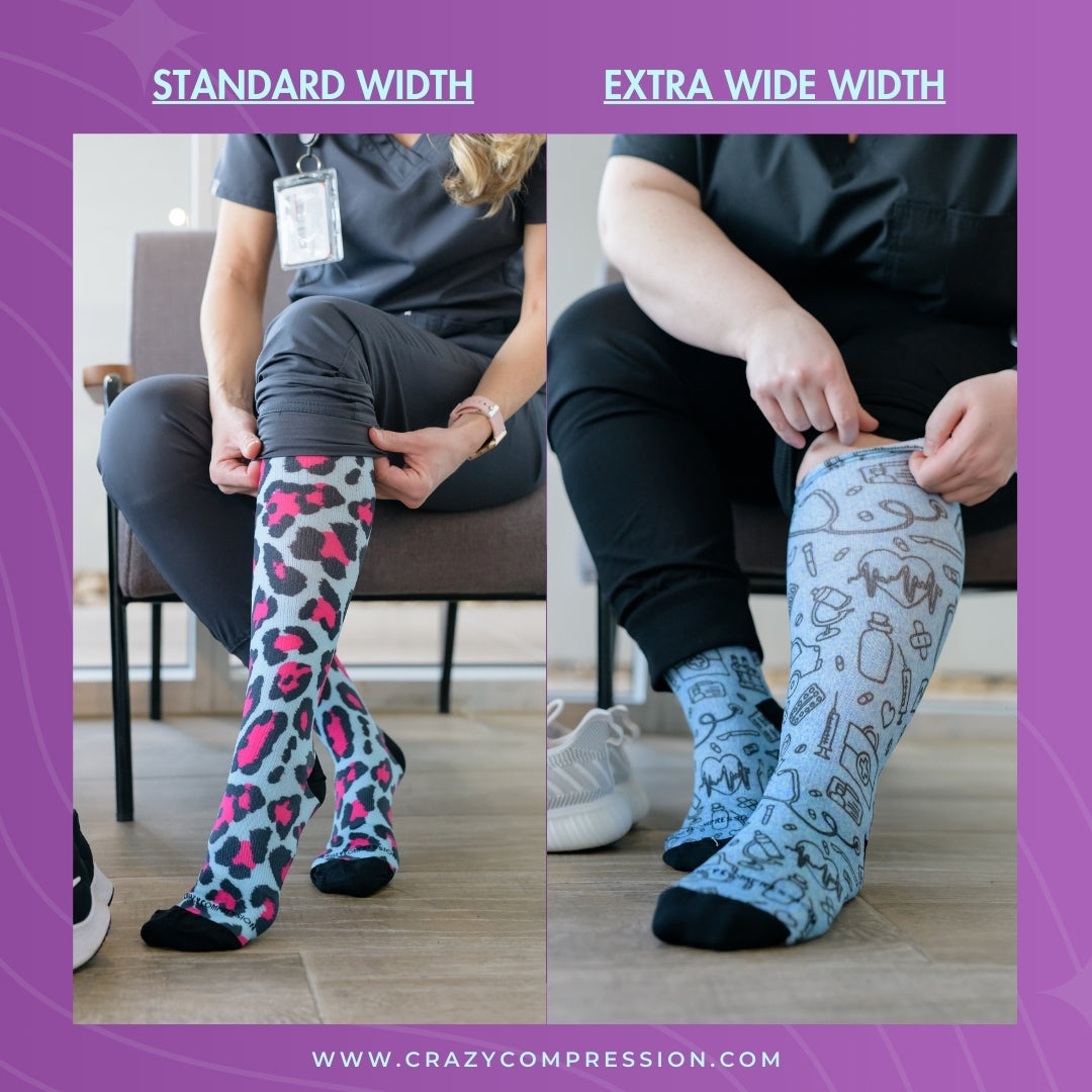 Never Quit Grey - (Standard & Extra Wide)