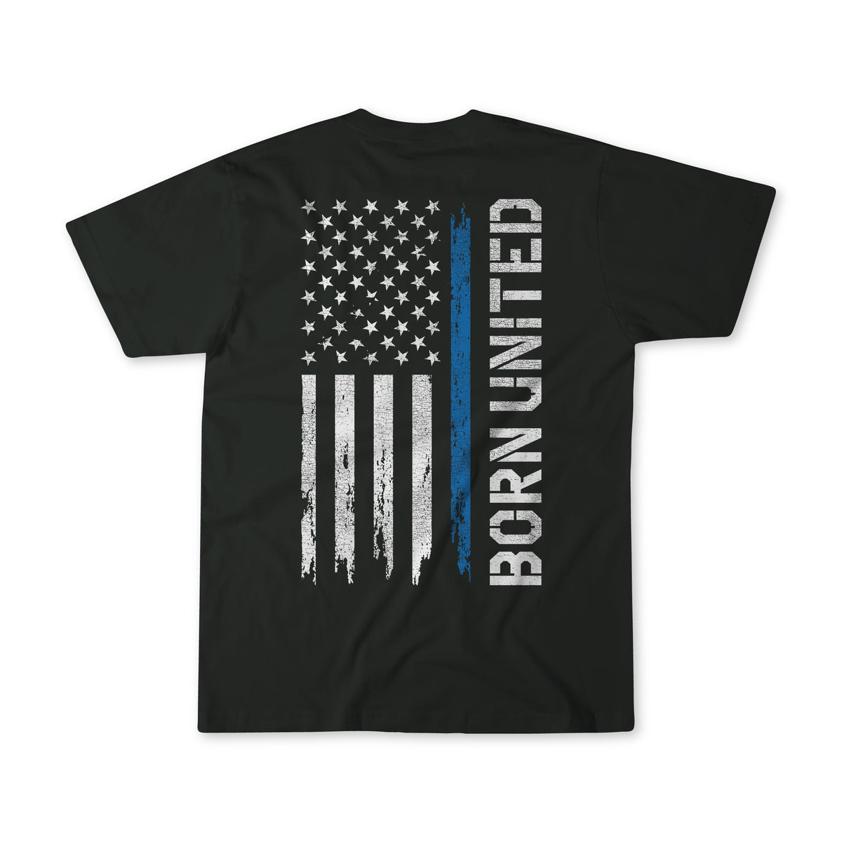 Blue Line Flag Tee