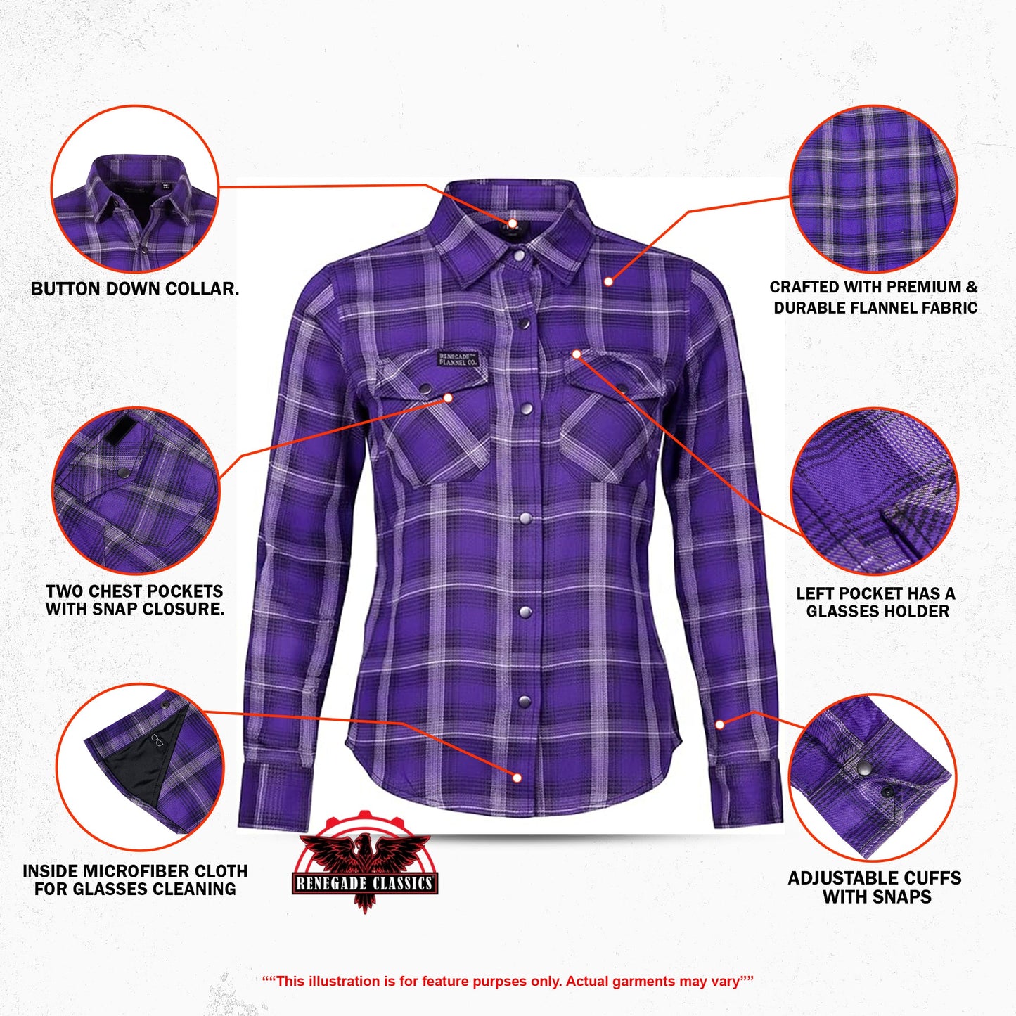 Duskberry Women’s Flannel Shirt