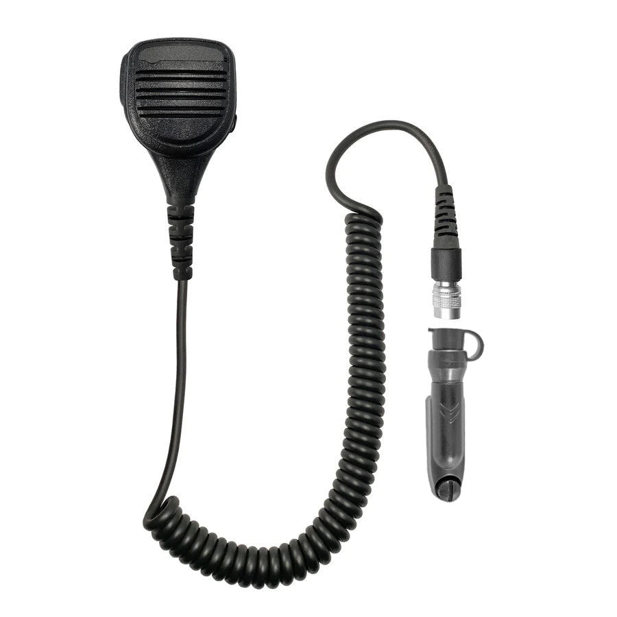 Loud Quick Disconnect (Hirose) Speaker Hand Mic- Motorola/Ailunce/Retevis/HYT/: EX500, EX560-XLS, EX600/XLS, GP328/GP338PLUS, GP344/338, HD1, HD2 Siyata, Simoco & More