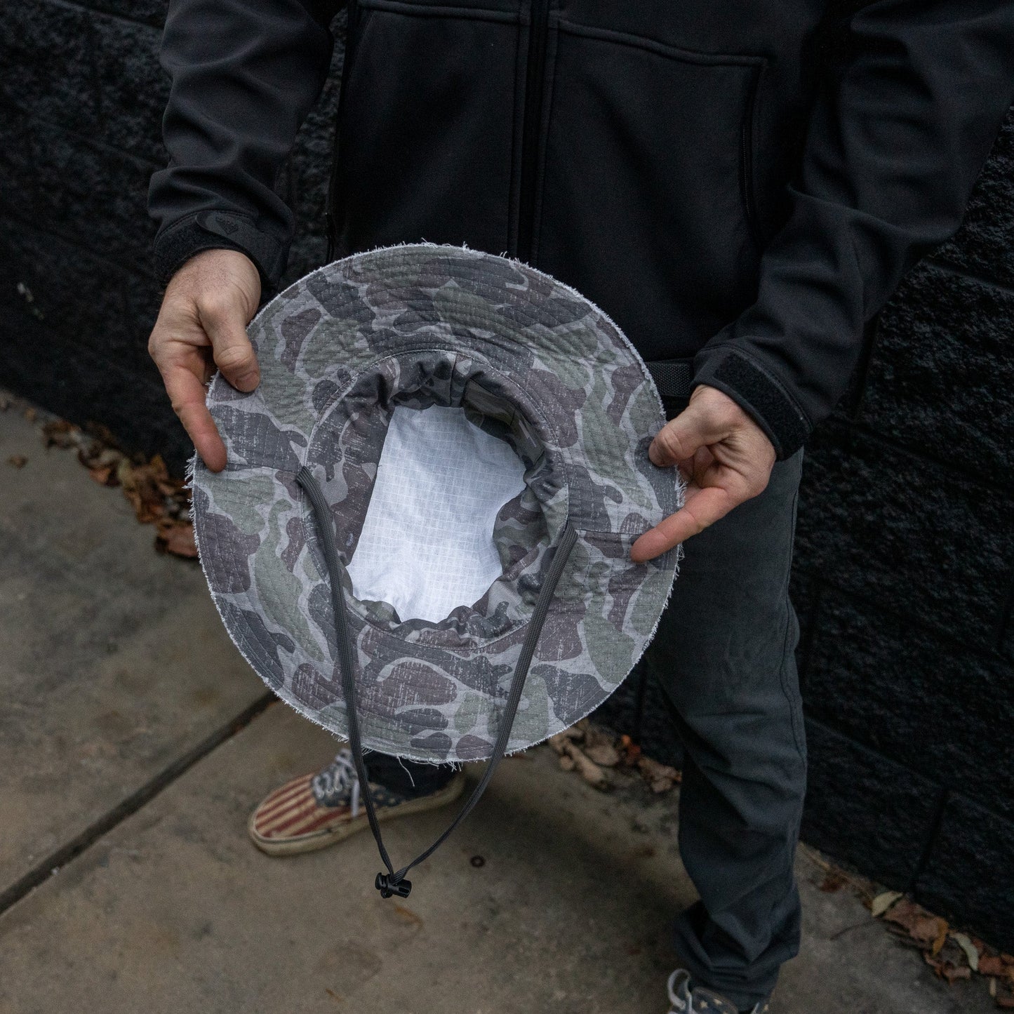 Distressed Ripstop Mid-Profile Tactical Boonie Hat