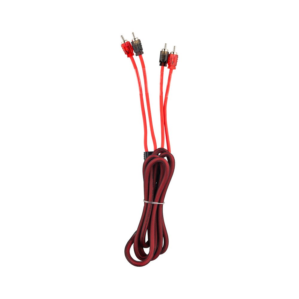 Level 2 RCA 100% Copper OFC 6 Feet - RED