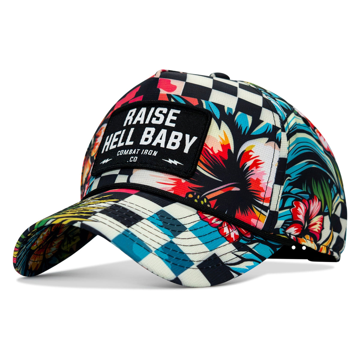Raise Hell Baby Patch Weekender Snapback