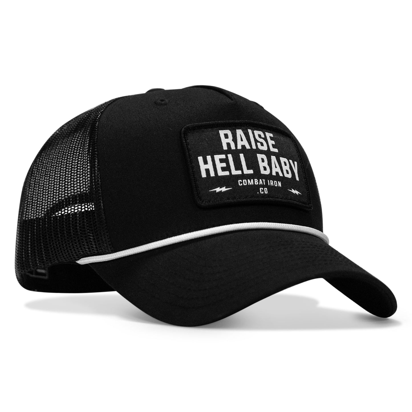 Raise Hell Baby Patch Rope Snapback