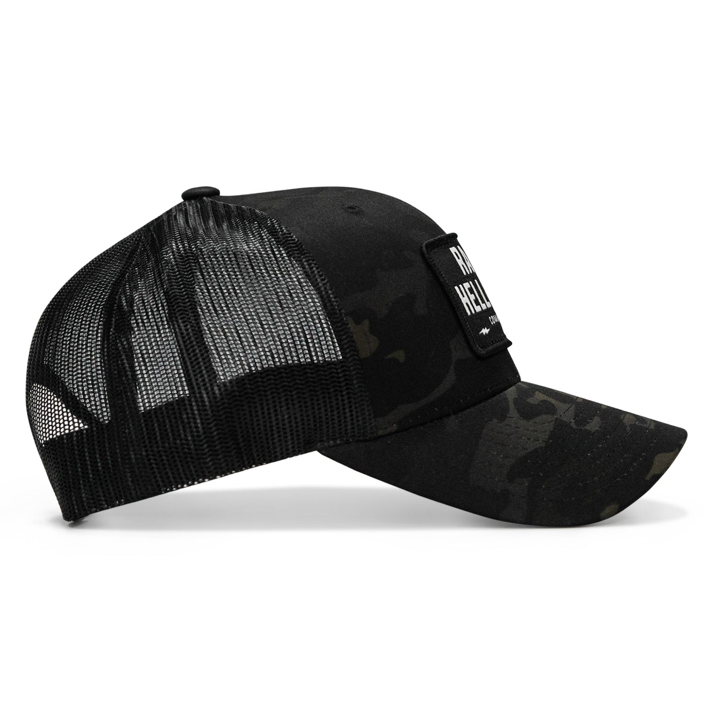 Raise Hell Baby Patch Snapback Hat