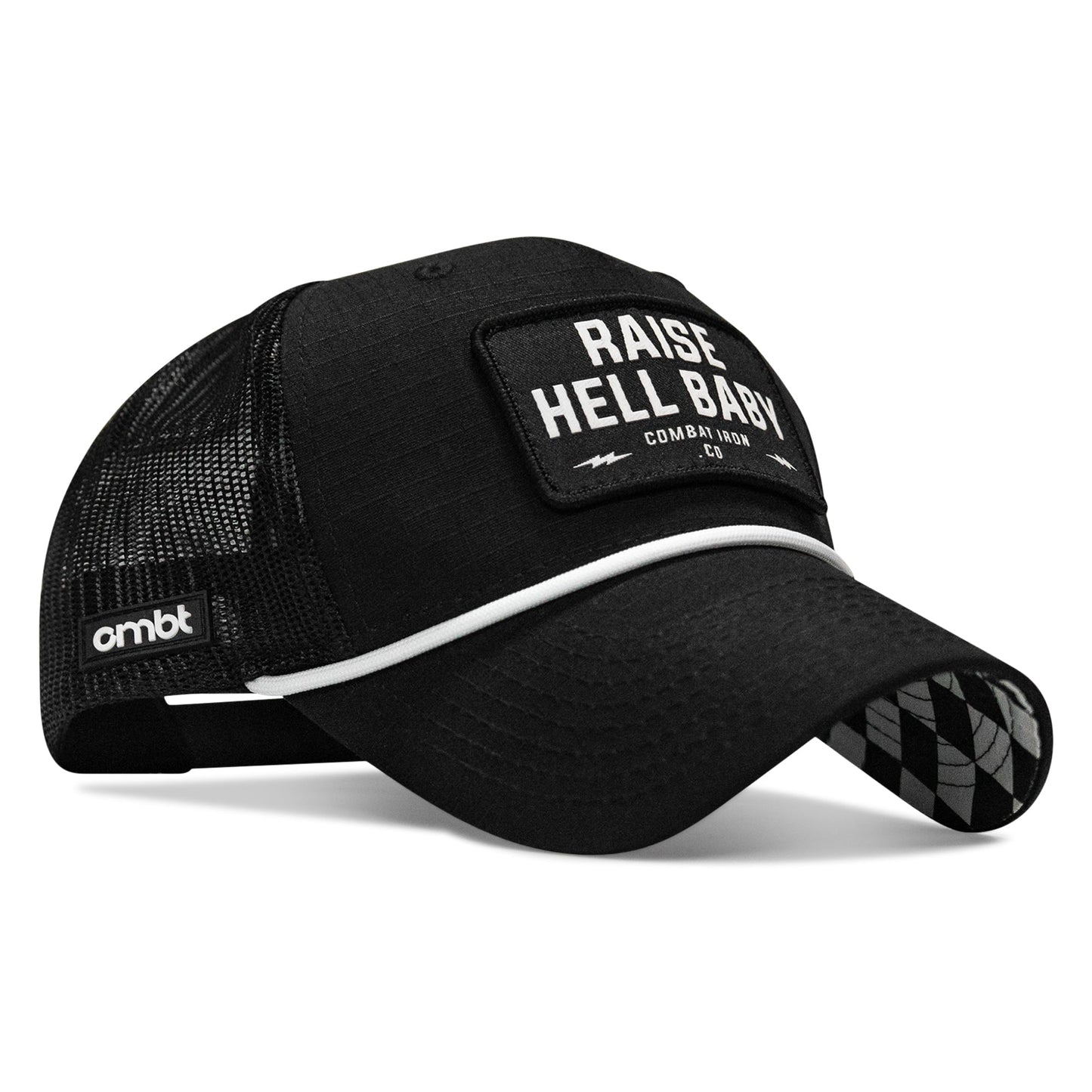 Raise Hell Baby Patch Rope Snapback Hat