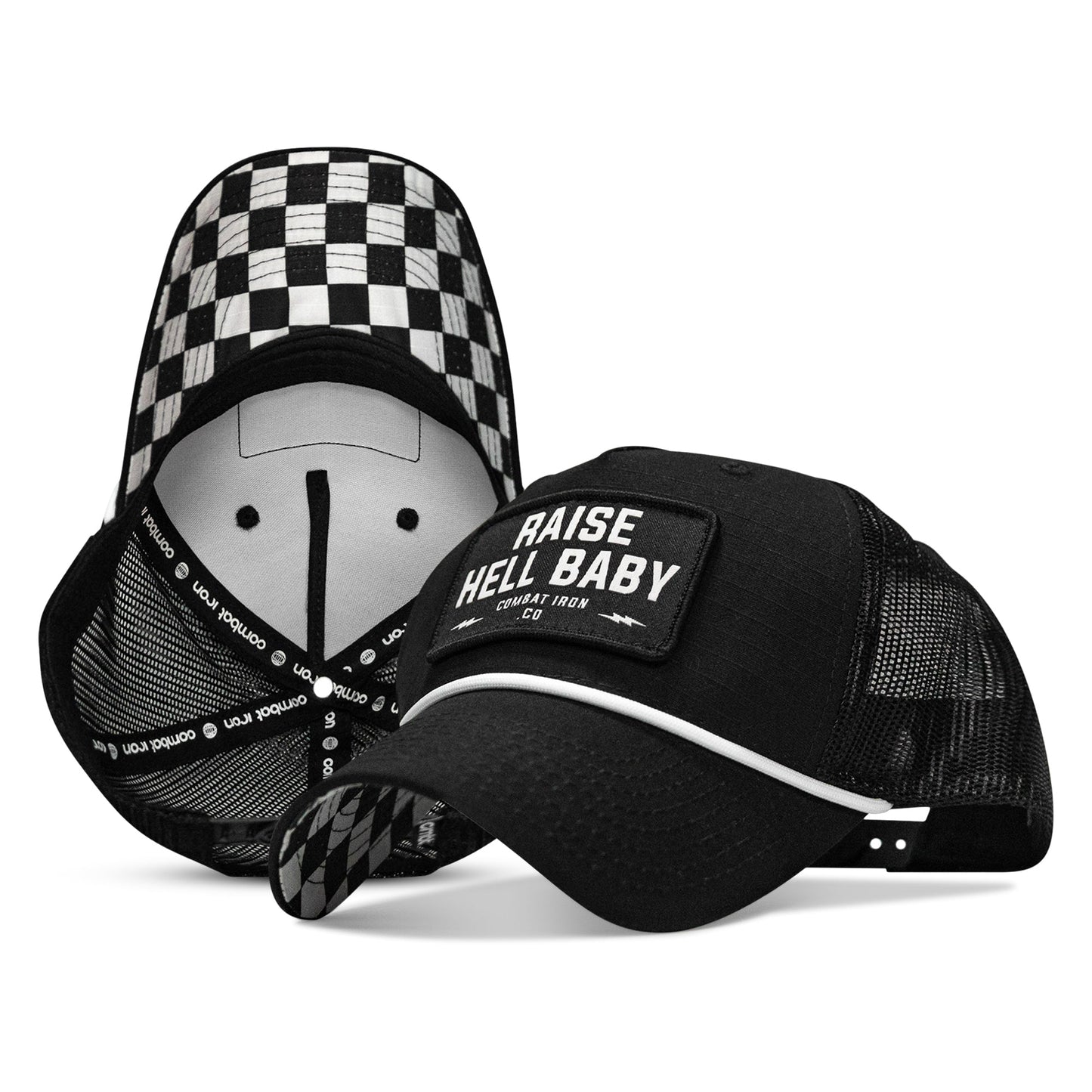 Raise Hell Baby Patch Rope Snapback Hat