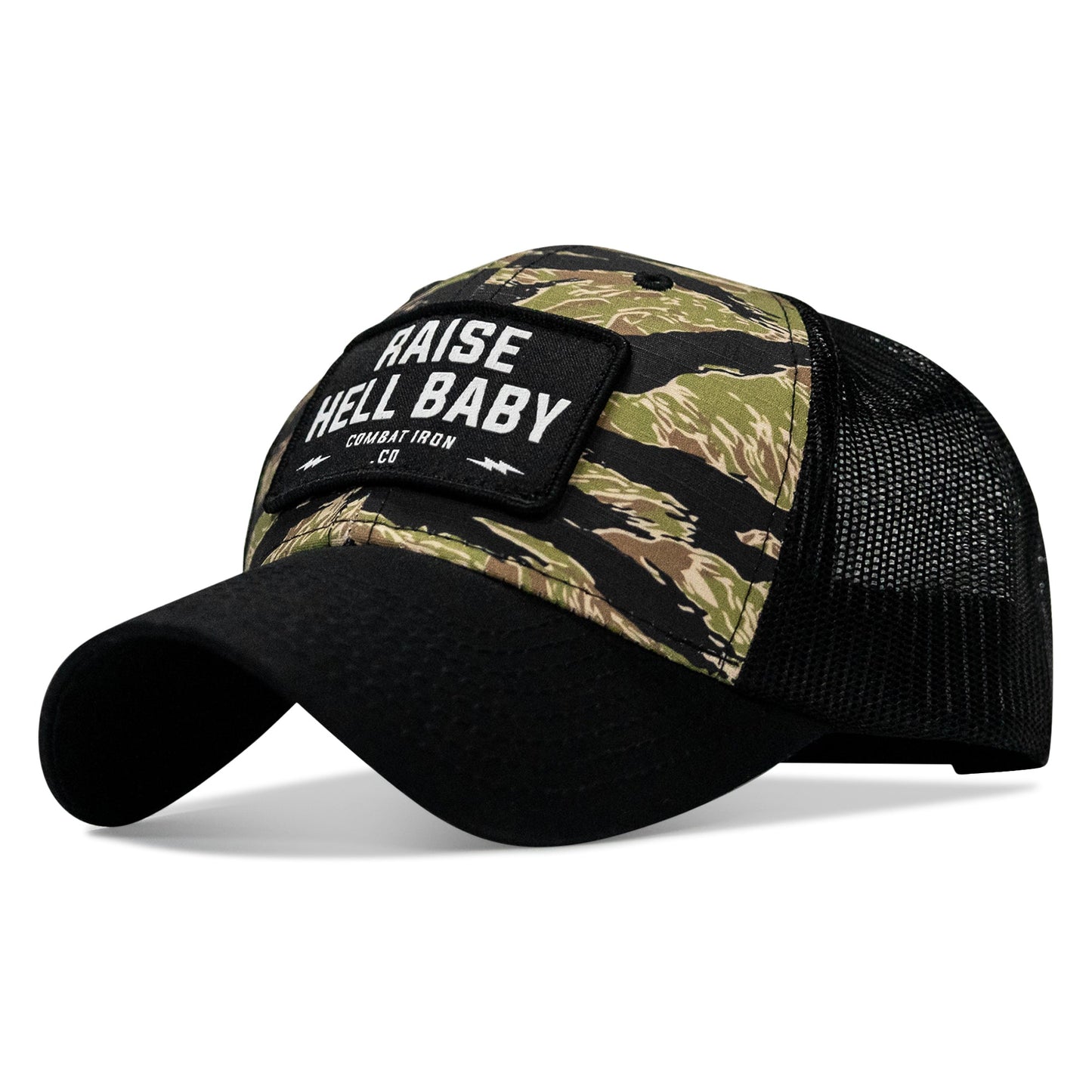 Raise Hell Baby Patch Original Ripstop Snapback Hat
