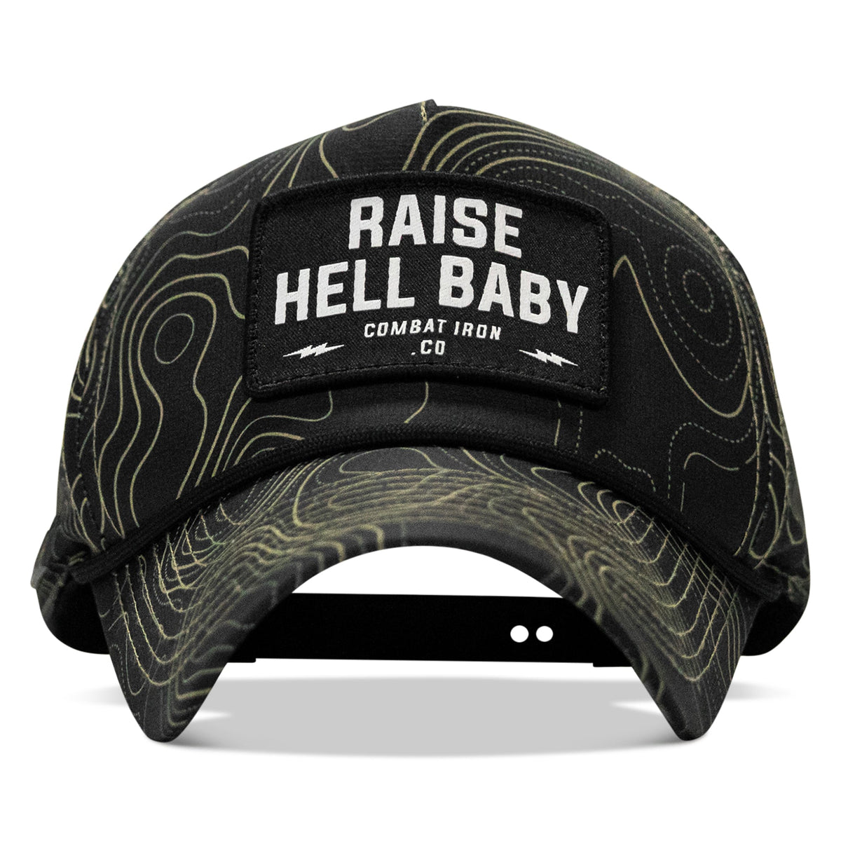 Raise Hell Baby Patch Weekender Snapback