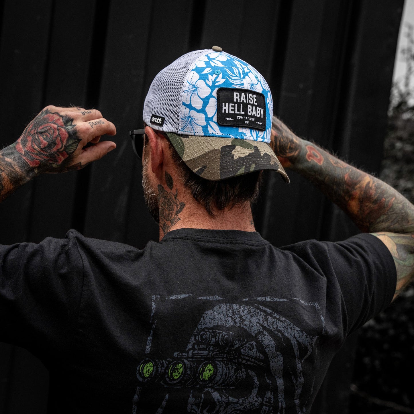 Raise Hell Baby Patch Original Ripstop Snapback Hat