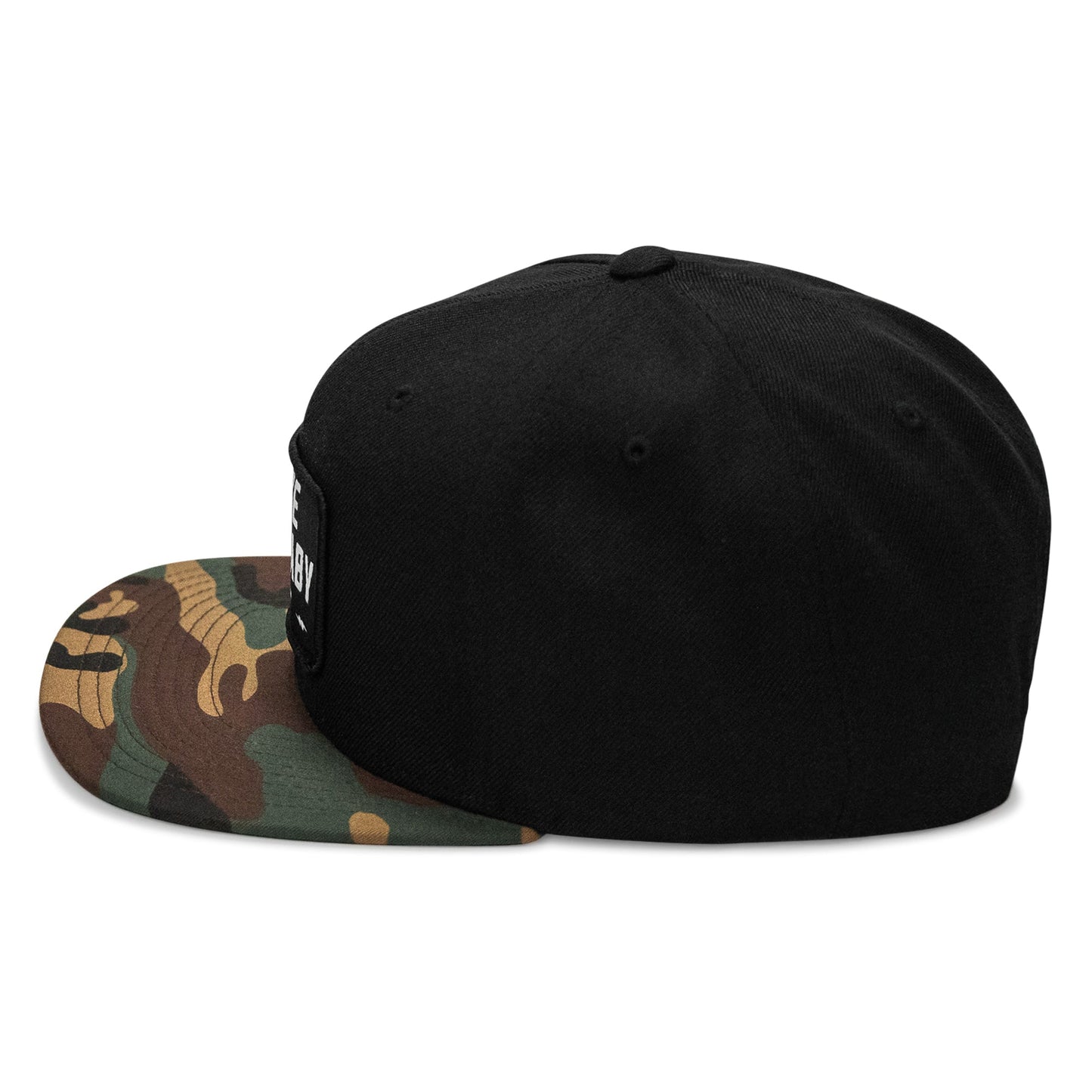 Raise Hell Baby Patch. Flatbill Hat