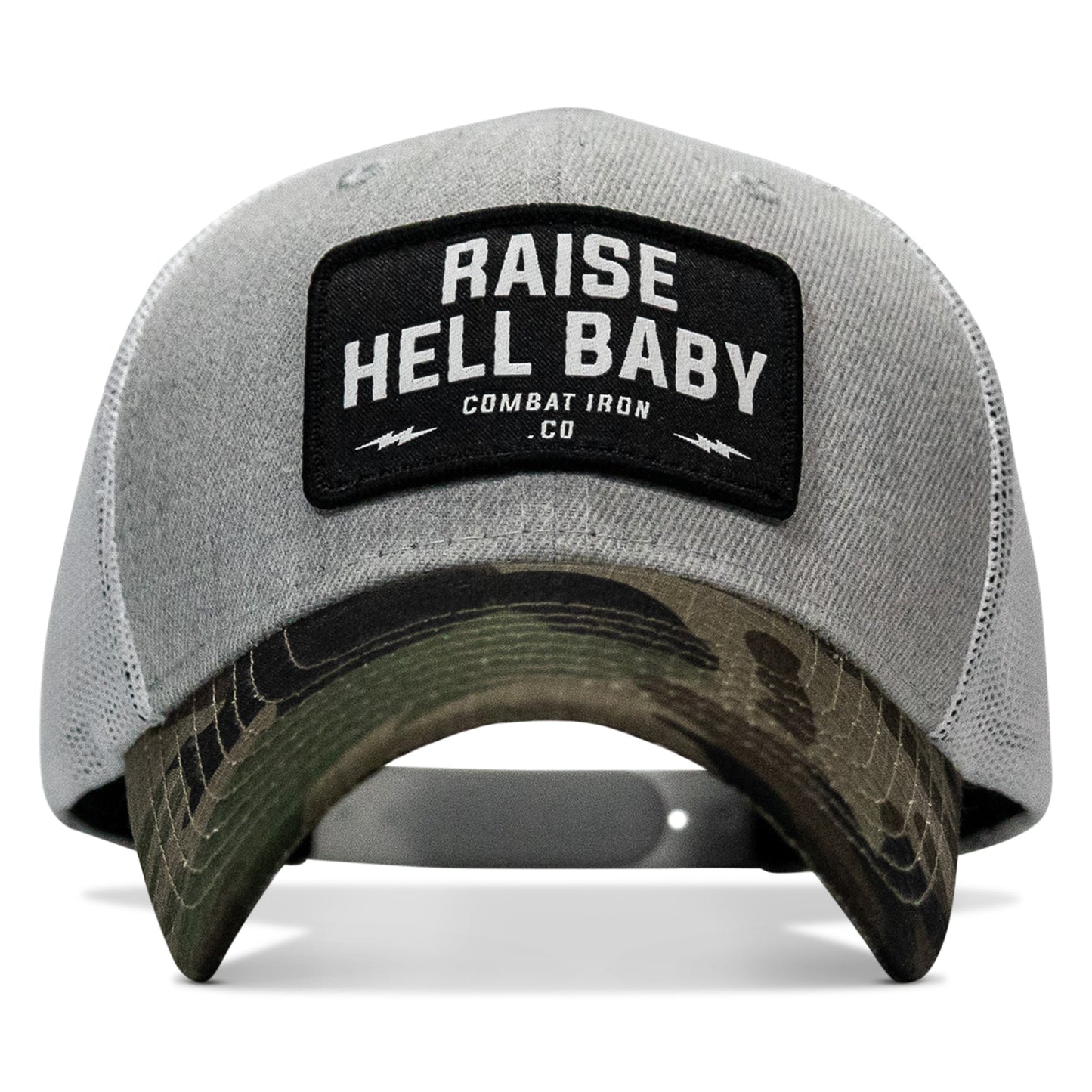 Raise Hell Baby Patch Snapback Hat