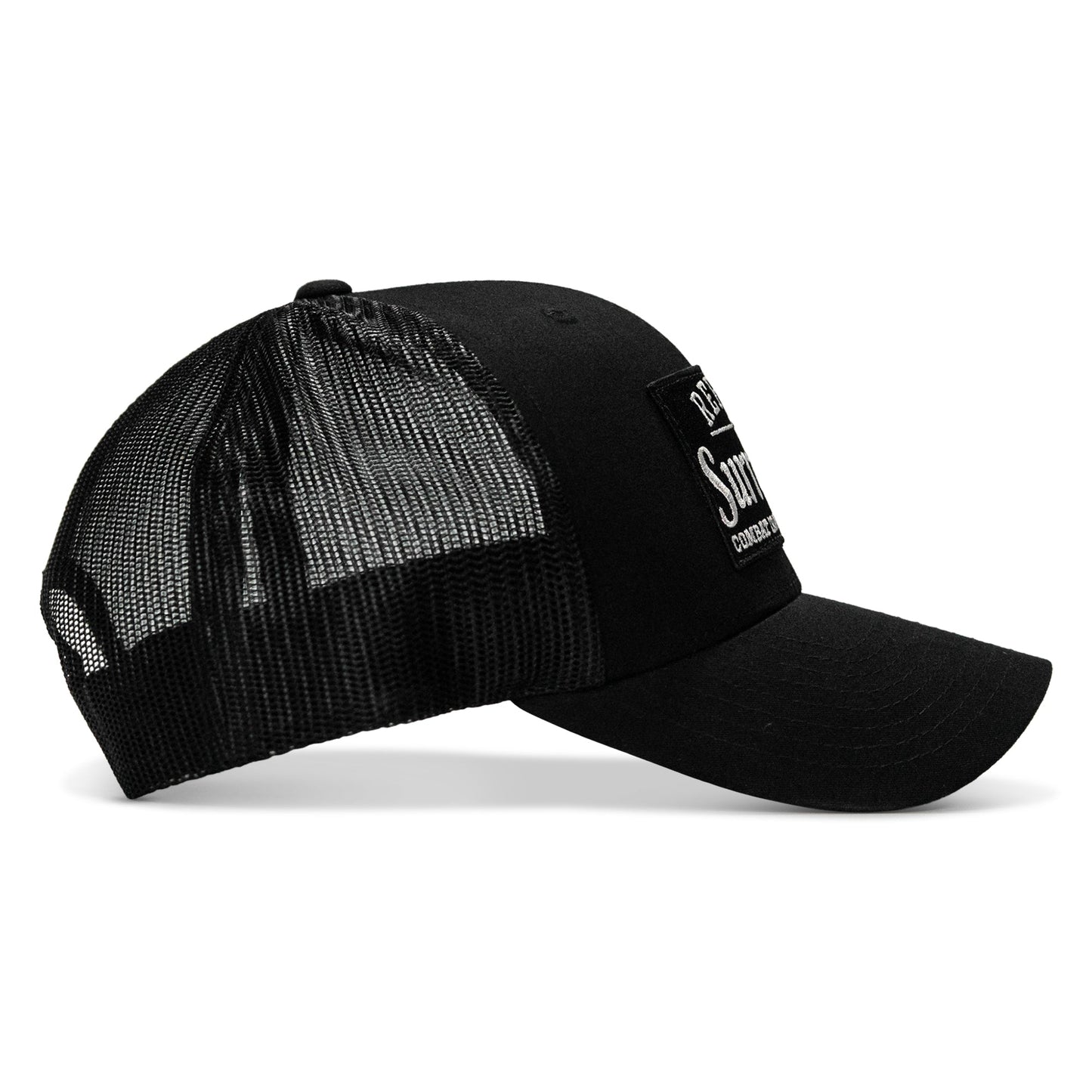 Refuse To Surrender B/W Patch Snapback Hat