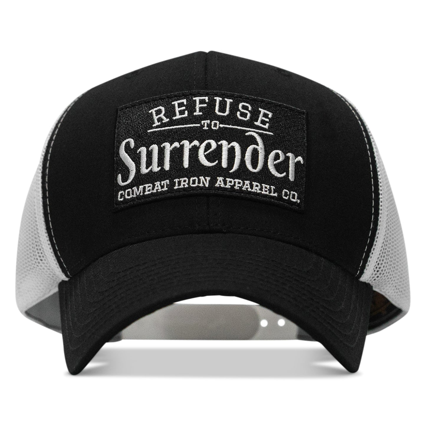 Refuse To Surrender B/W Patch Snapback Hat