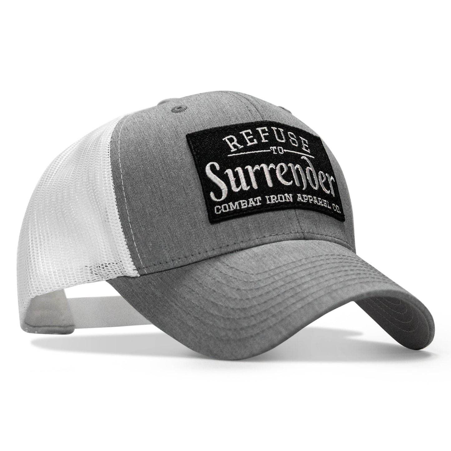 Refuse To Surrender B/W Patch Snapback Hat