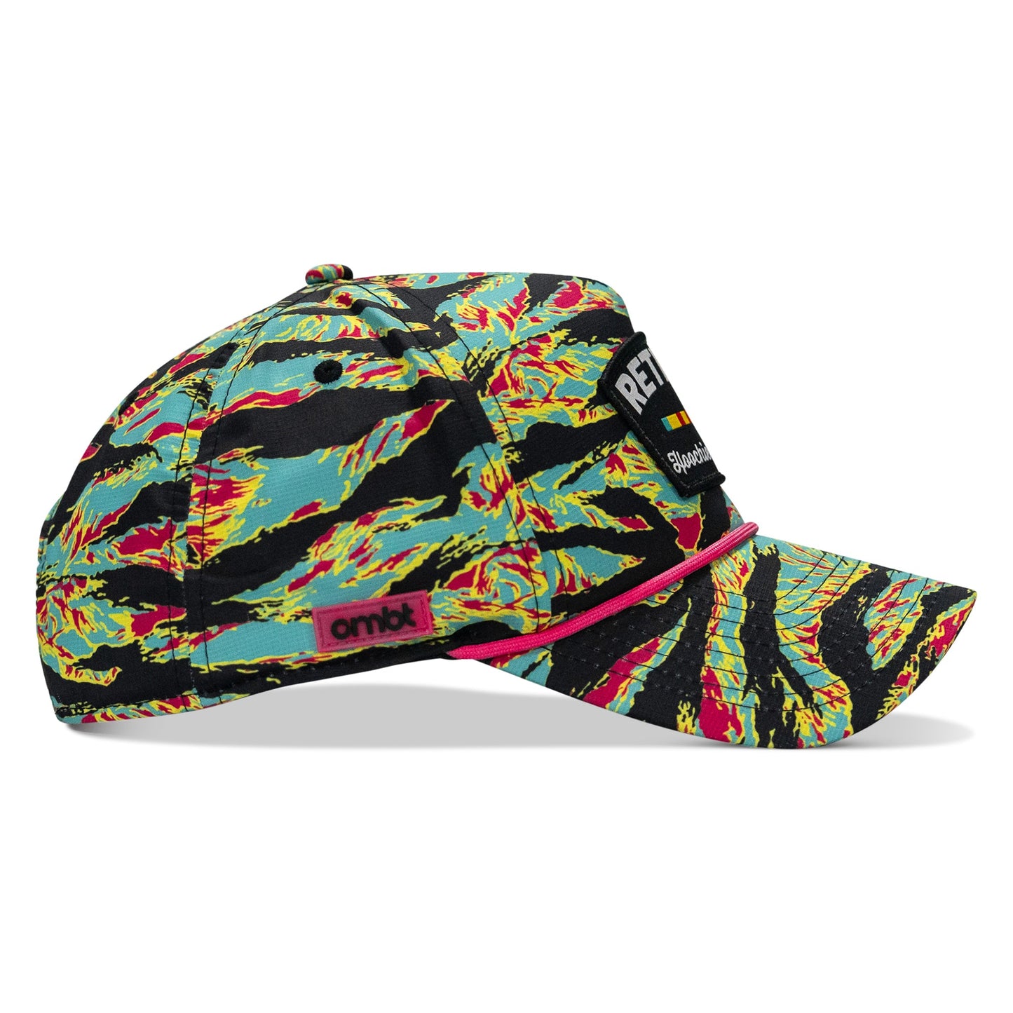 Retired Hoochie Daddy Ribbons Patch Weekender Waterproof Snapback