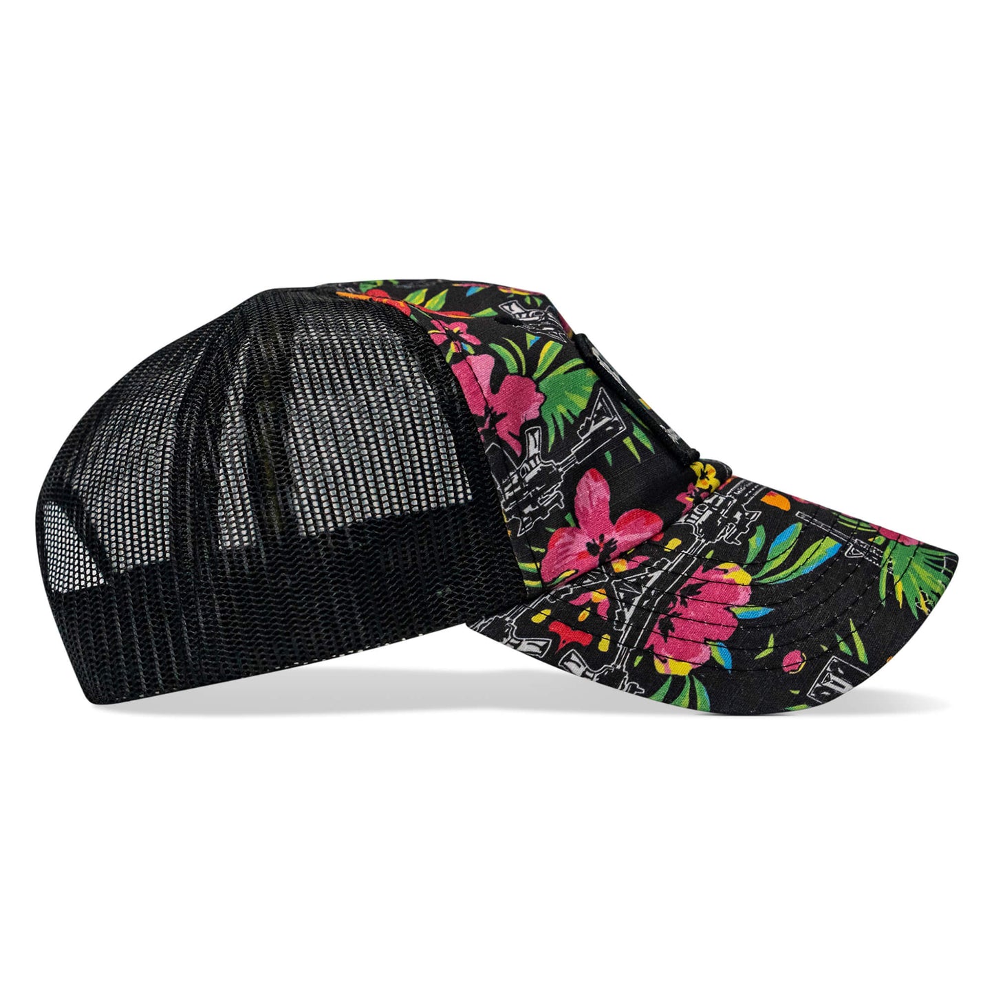 Retired Hoochie Daddy Veteran Patch Ripstop Tactical Mesh Snapback Hat