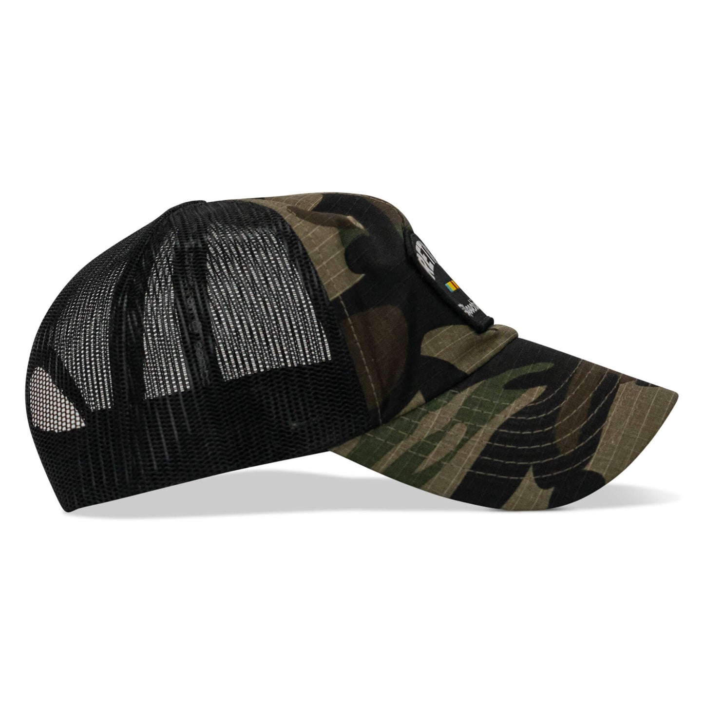 Retired Hoochie Daddy Veteran Patch Ripstop Tactical Mesh Snapback Hat