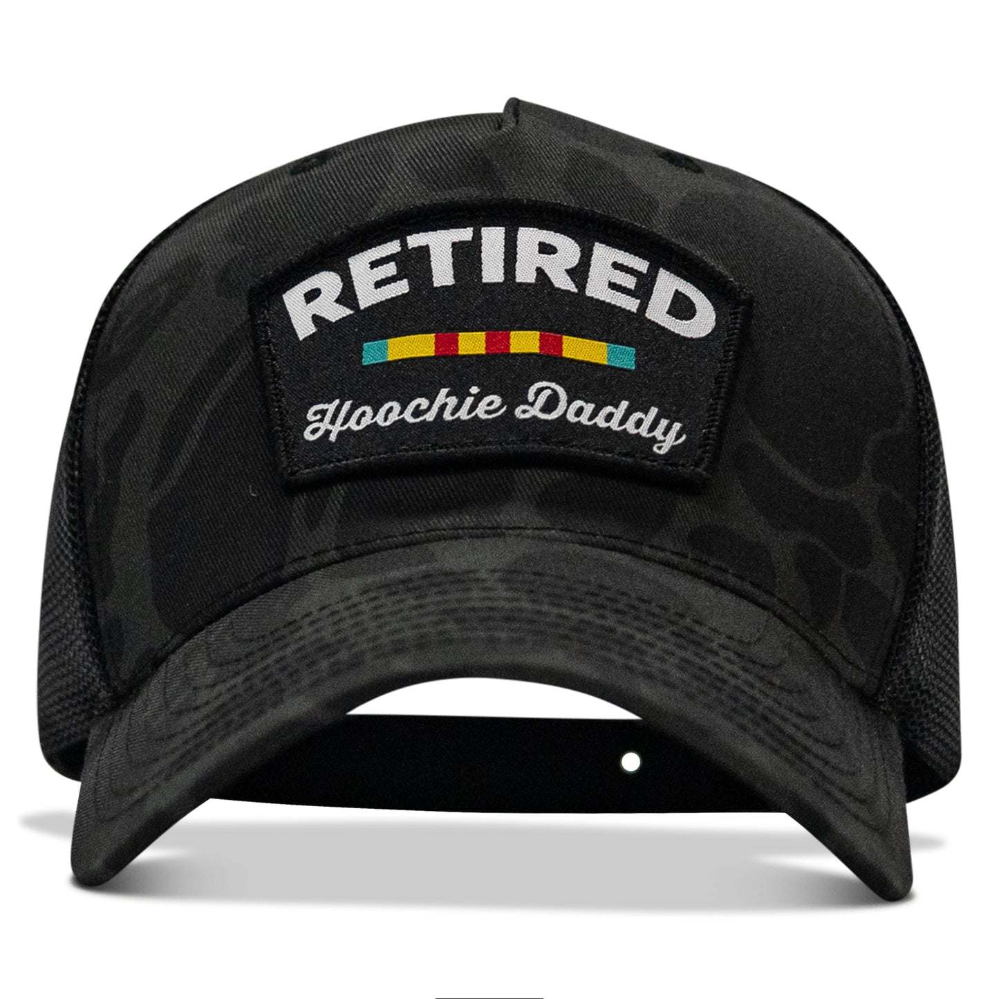 Retired Hoochie Daddy Veteran Patch Snapback Hat