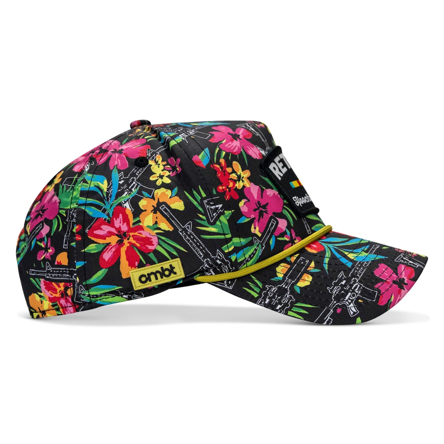 Retired Hoochie Daddy Ribbons Patch Weekender Waterproof Snapback