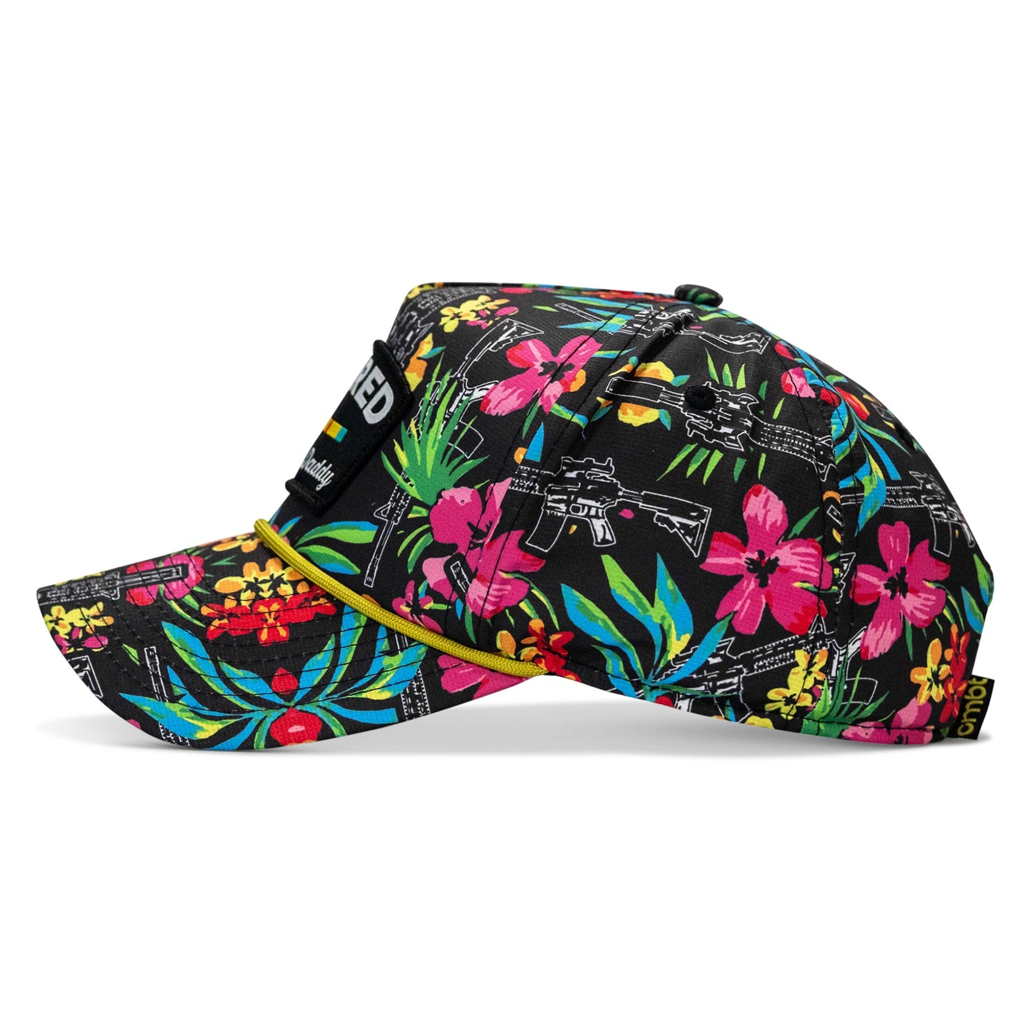 Retired Hoochie Daddy Ribbons Patch Weekender Waterproof Snapback