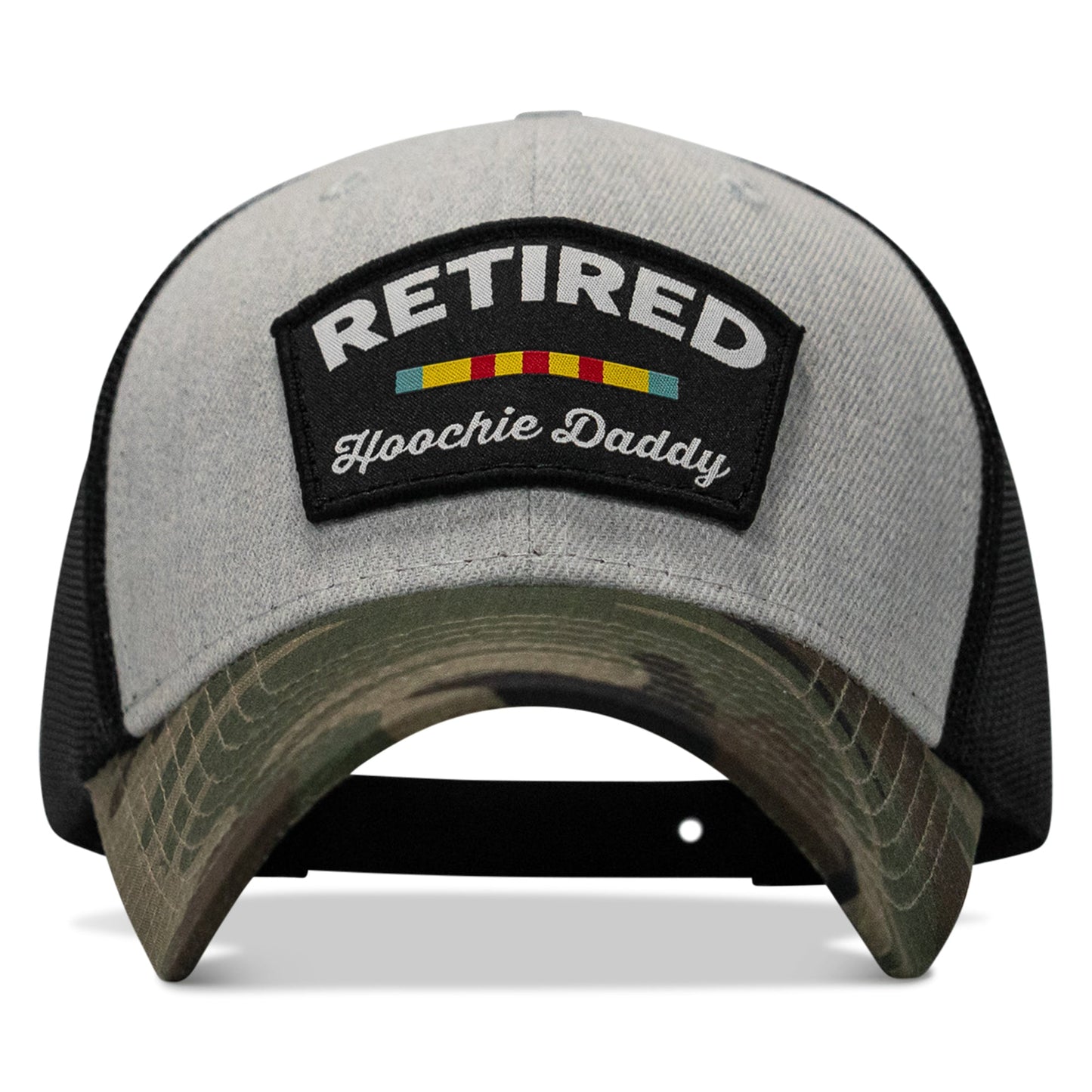 Retired Hoochie Daddy Ribbons Patch Original Ripstop Snapback Hat