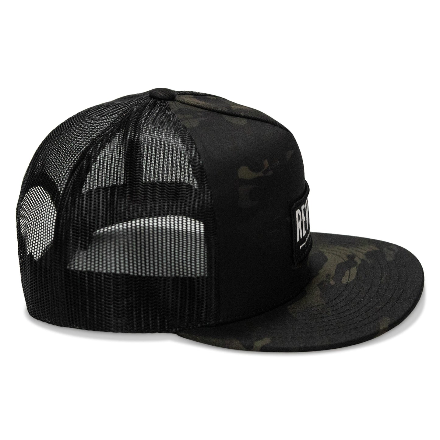 REVSOC Classic Patch Flatbill Hat