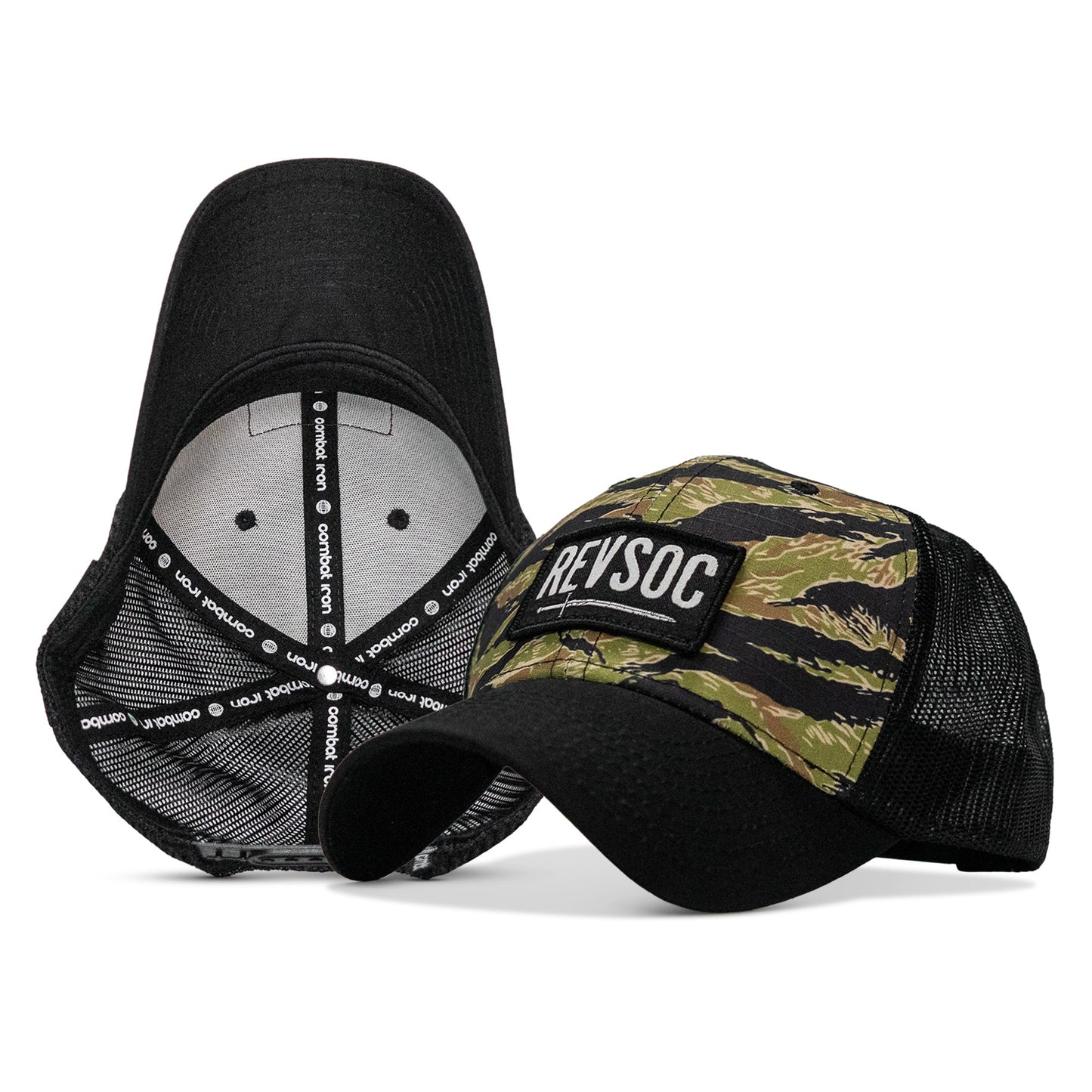 REVSOC Classic Patch Original Ripstop Snapback Hat