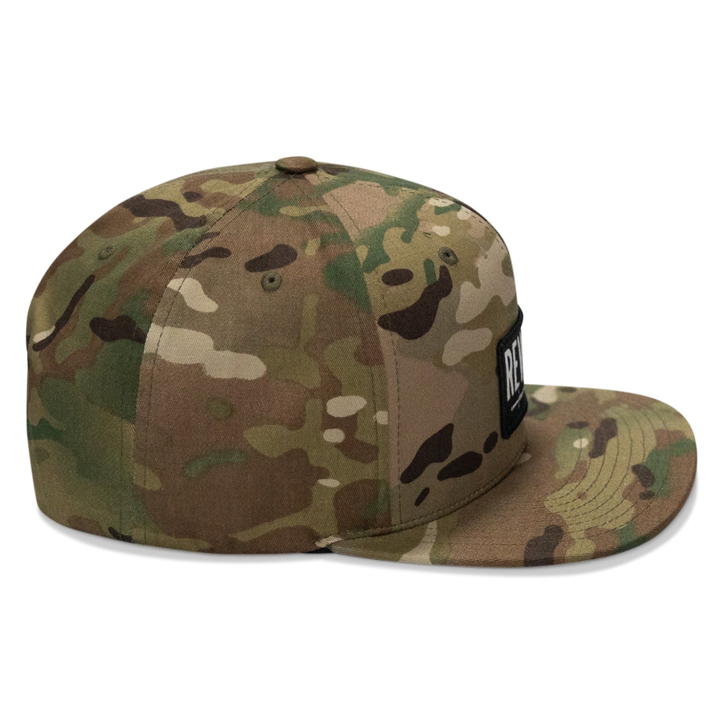 REVSOC Classic Patch Flatbill Hat
