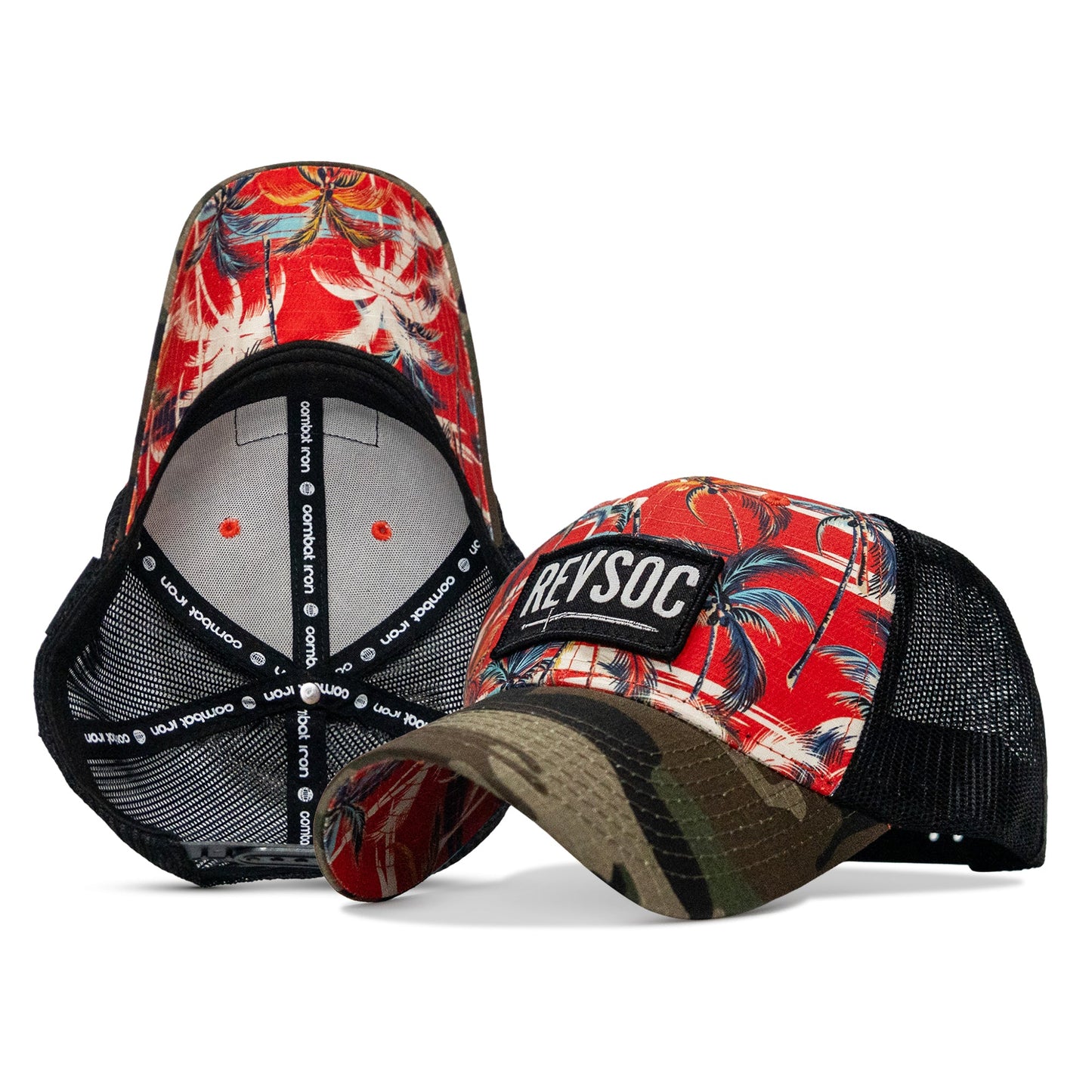 REVSOC Classic Patch Original Ripstop Snapback Hat