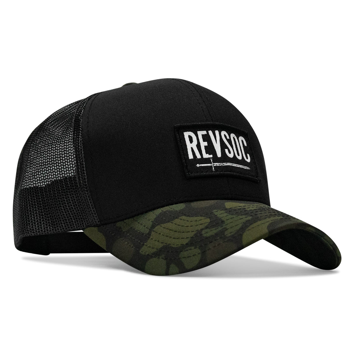 REVSOC Classic Patch Snapback Hat