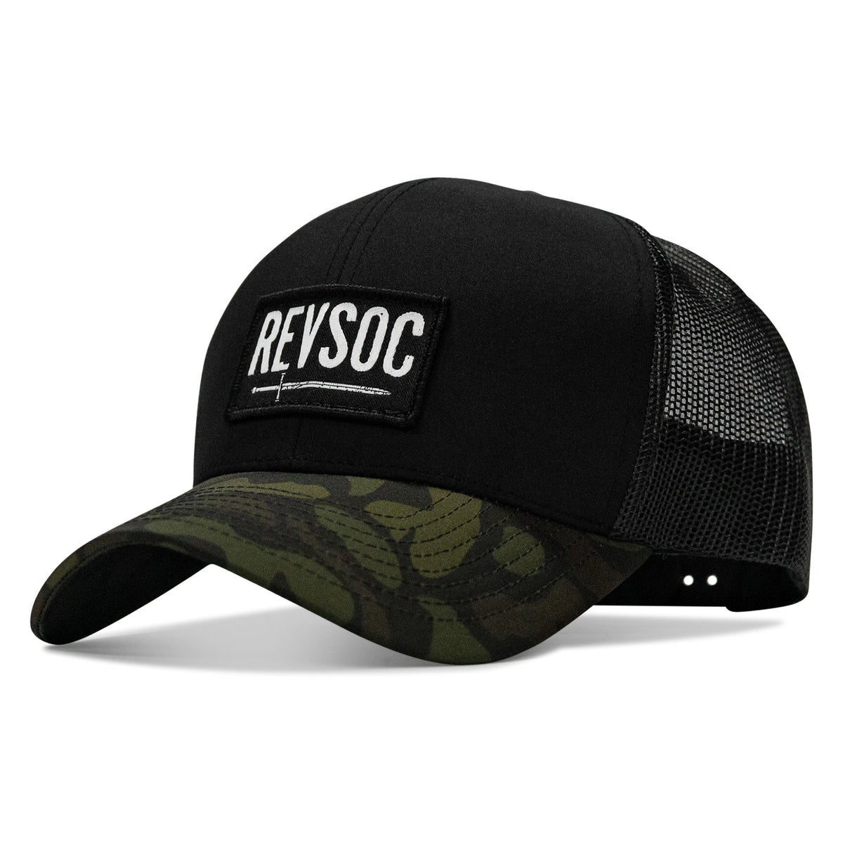 REVSOC Classic Patch Snapback Hat