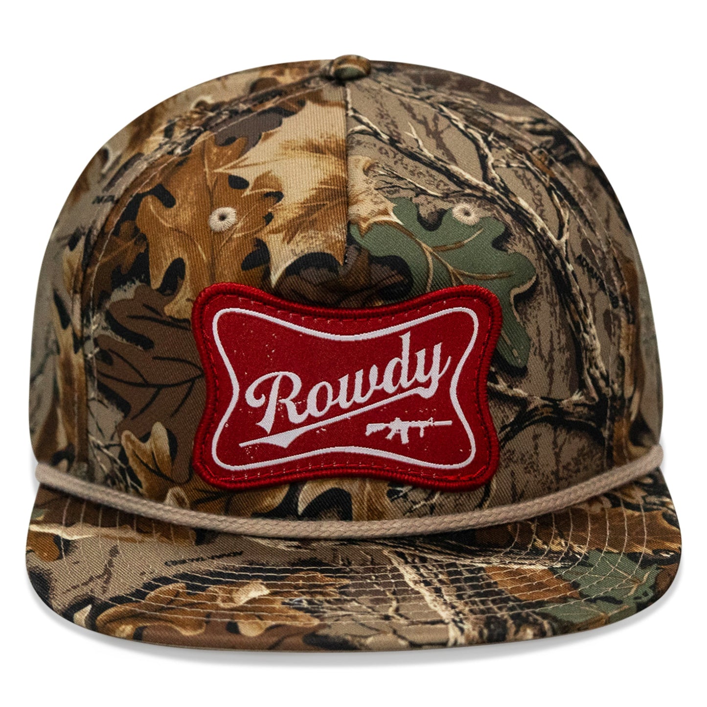 Rowdy Patch Flat Bill SnapBack Hat