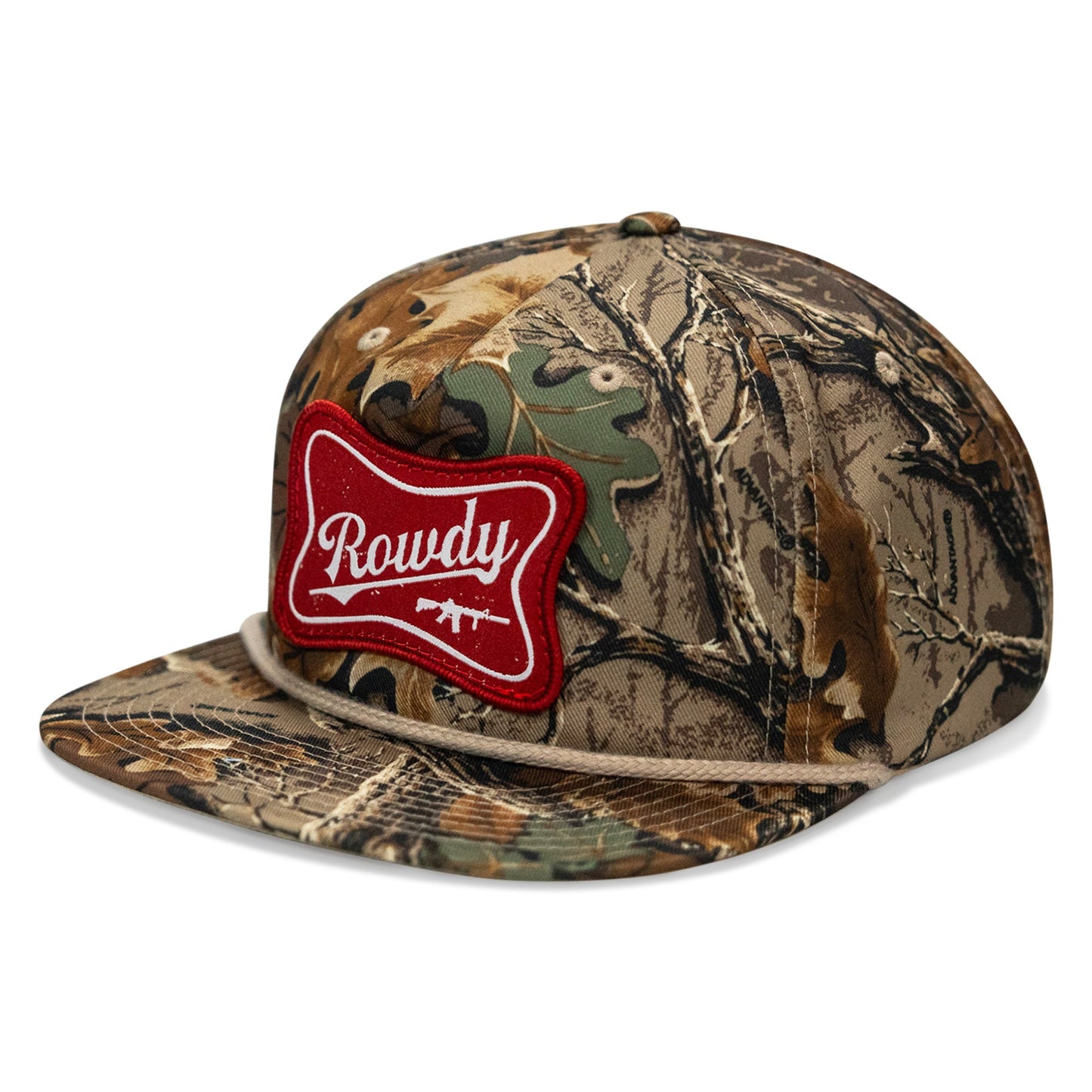 Rowdy Patch Flat Bill SnapBack Hat