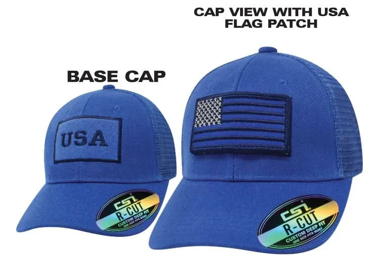 Royal USA Patch Cap