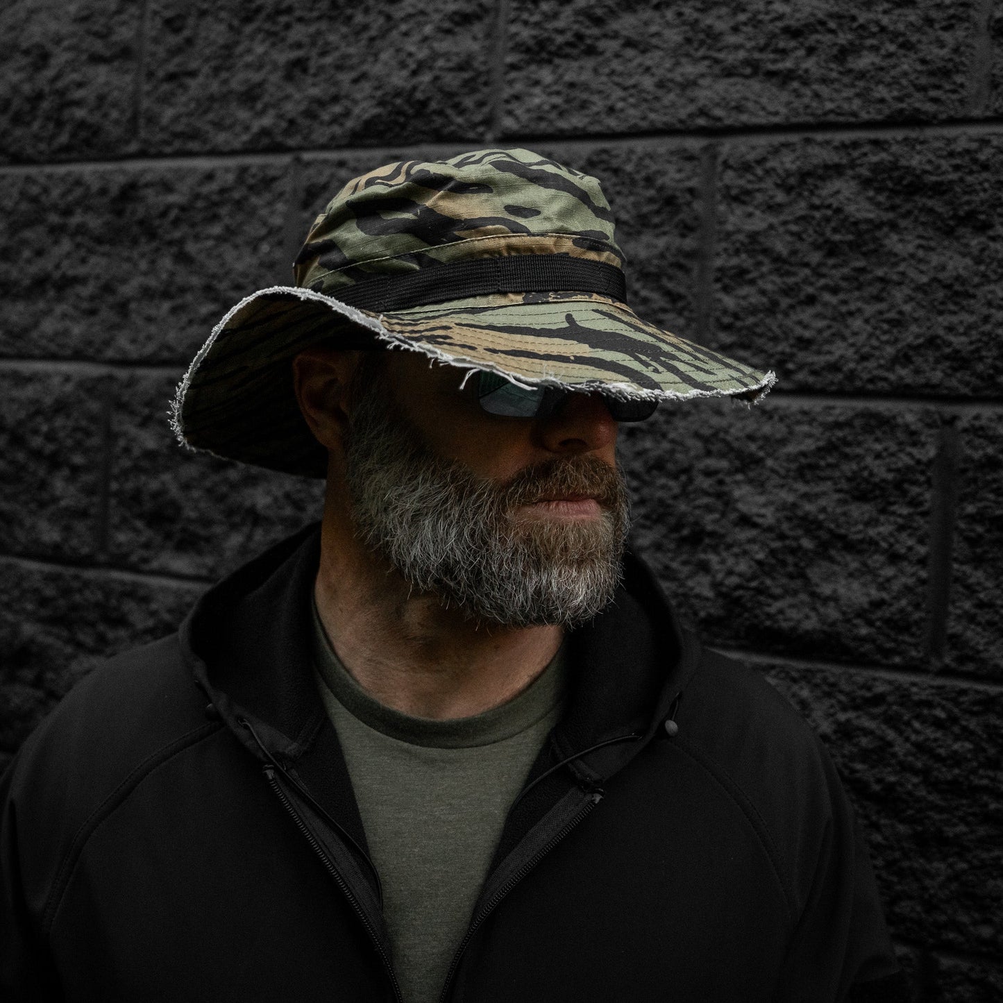 Distressed Ripstop Mid-Profile Tactical Boonie Hat