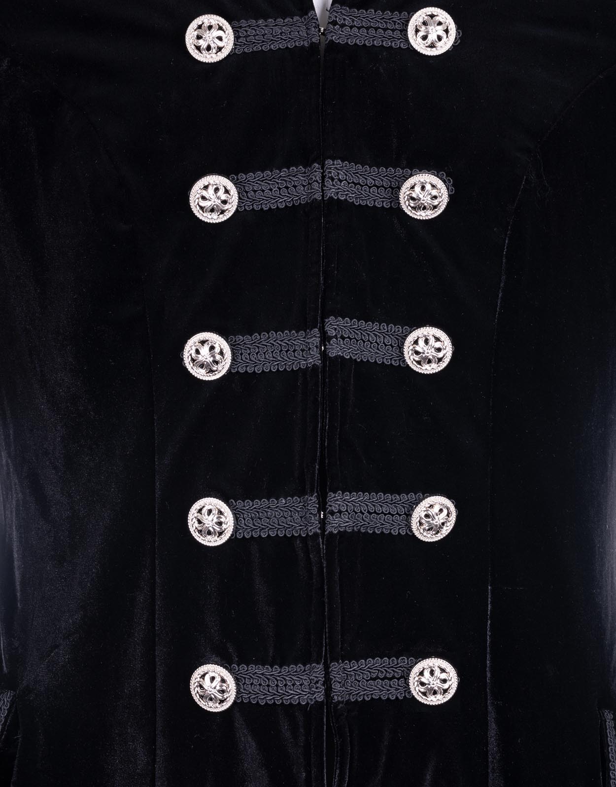 Velvet Frock Coat