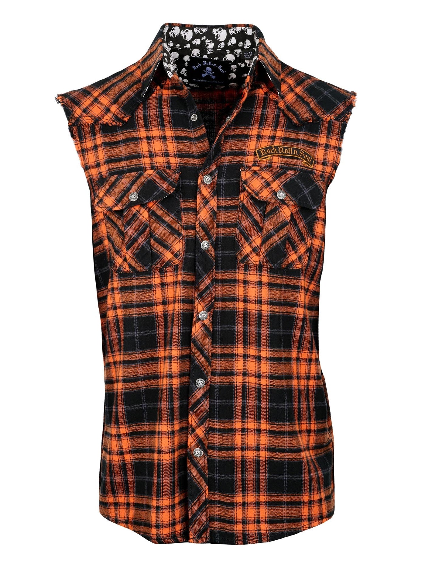 Sleeveless Master of Time Orange
