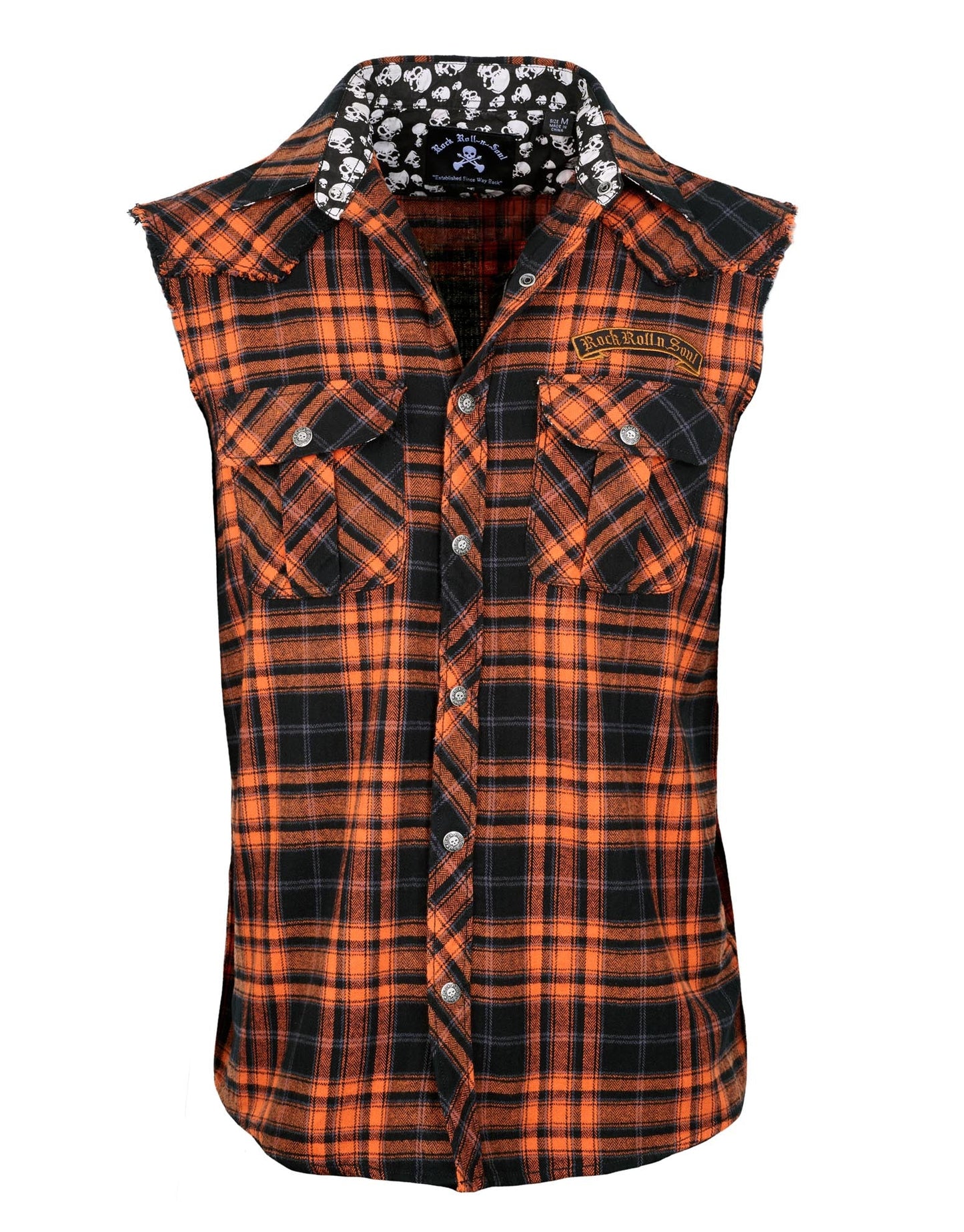 Sleeveless Master of Time Orange