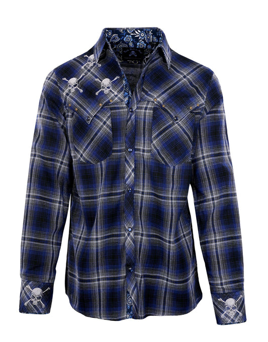 Blue on Black II
